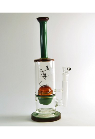 16'' Fly Glass Ball Perk Water Pipe