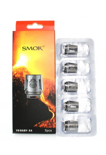 V8 Baby-X4 Coils Replacement for TFV8 Baby Beast Tank