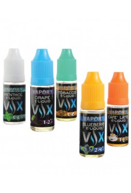 VaporX 10ml VX Collection E-Liquids