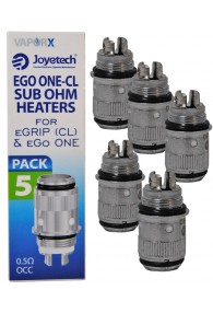 JoyeTech ONE CL Replacement Coil Heaters - 5pck